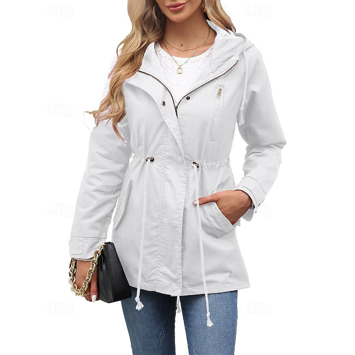 Yfke | Elegante Jas met Capuchon