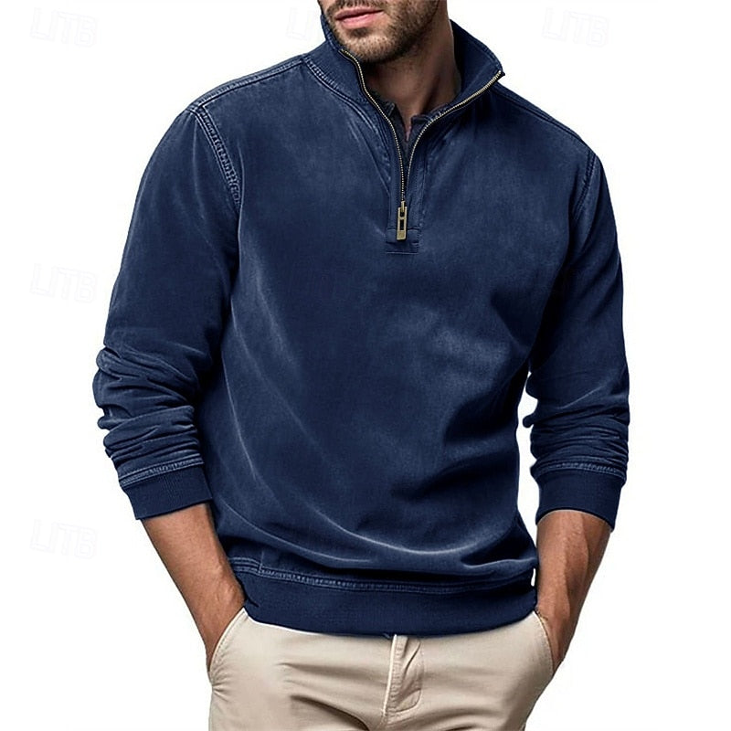 Ivo | Klassieke Halfrits Sweater