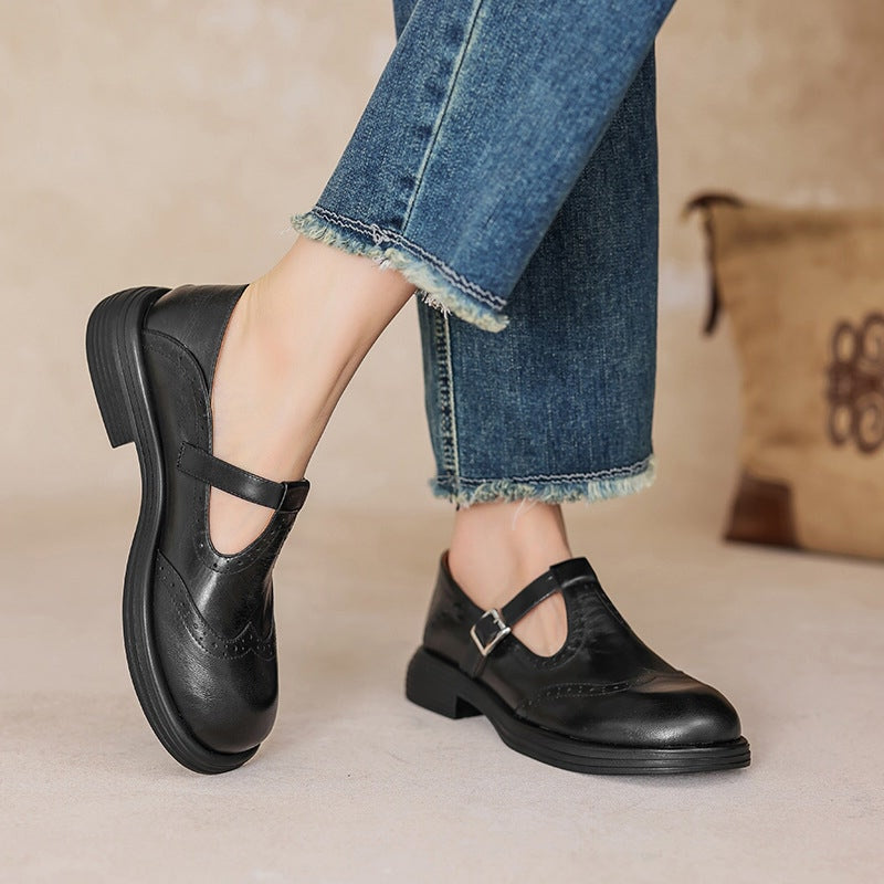 Babette | Comfortabele Gespschoenen met Klassieke Look