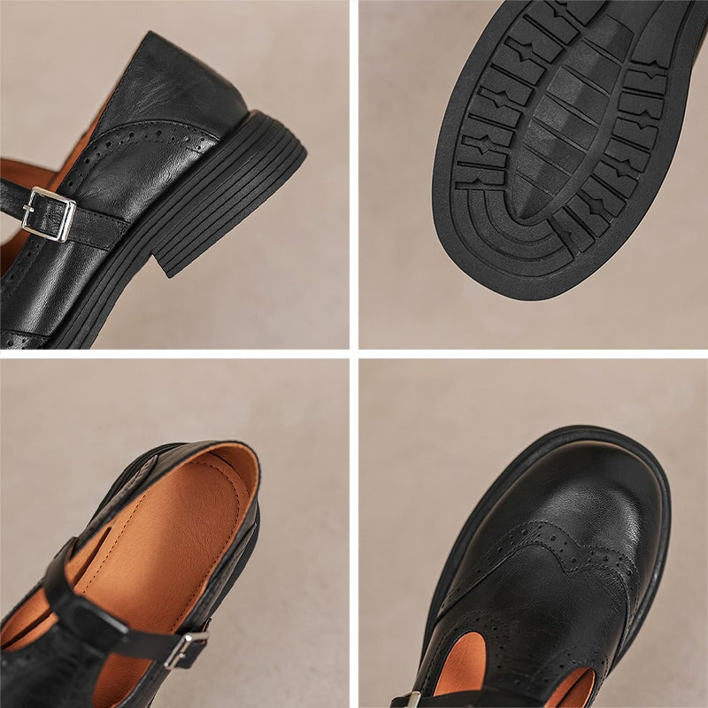 Sophie | Elegante Leren Mary Janes