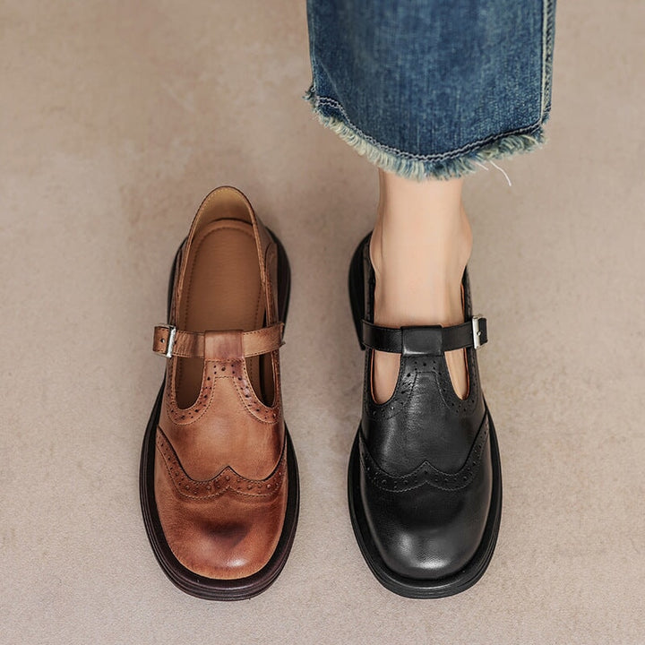 Babette | Comfortabele Gespschoenen met Klassieke Look