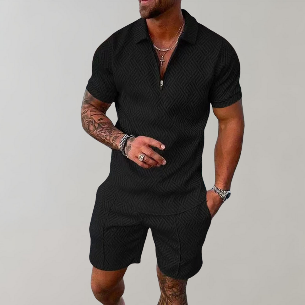 Reinier | Verfijnde Polo- en Shortset