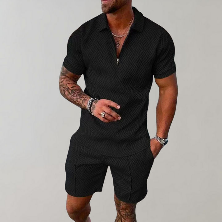 Reinier | Verfijnde Polo- en Shortset