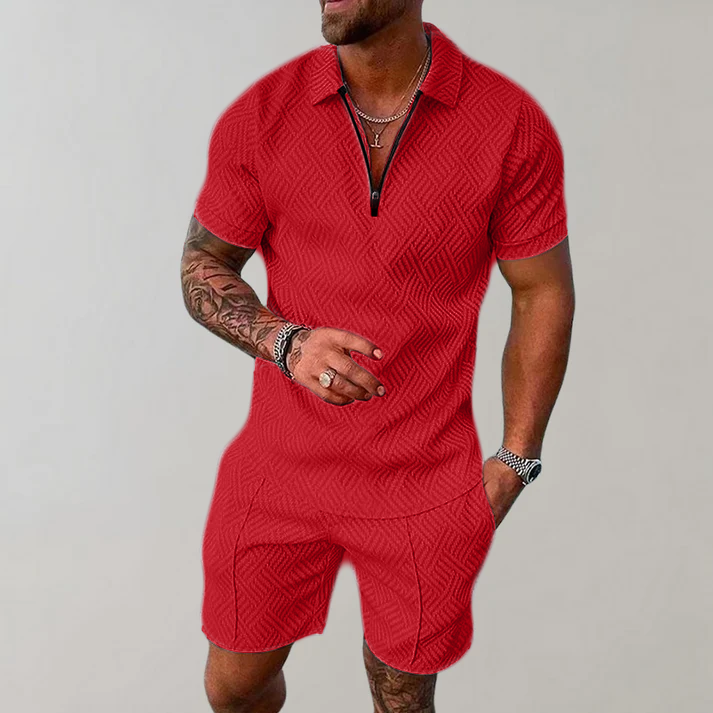 Reinier | Verfijnde Polo- en Shortset