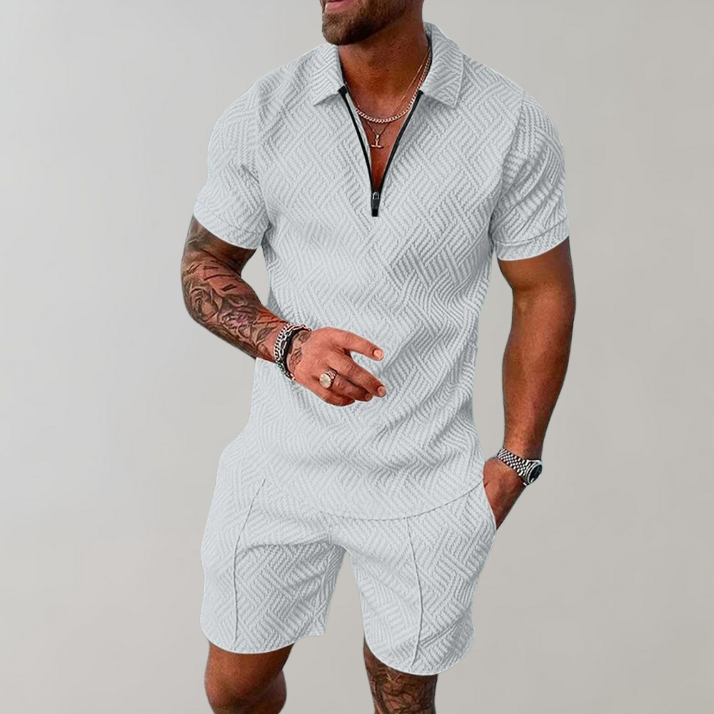 Reinier | Verfijnde Polo- en Shortset