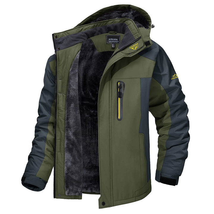 Eelke | Warmgevoerde Outdoorjas met Rits