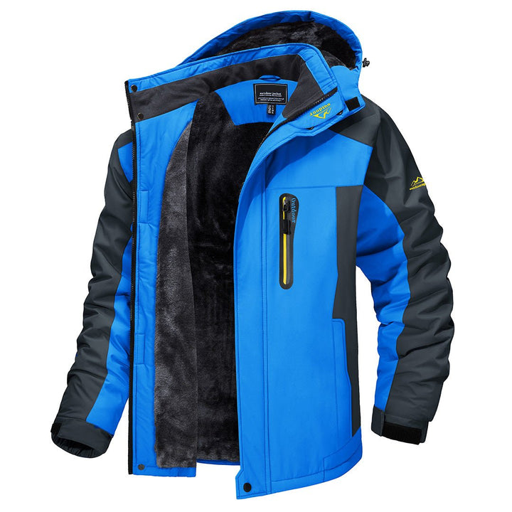 Eelke | Warmgevoerde Outdoorjas met Rits