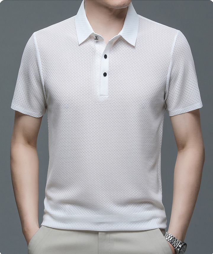 Thomas | Klassiek Gebreid Poloshirt