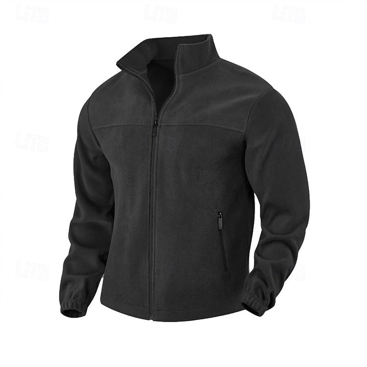 Frits | Comfortabel Vest met Opstaande Kraag