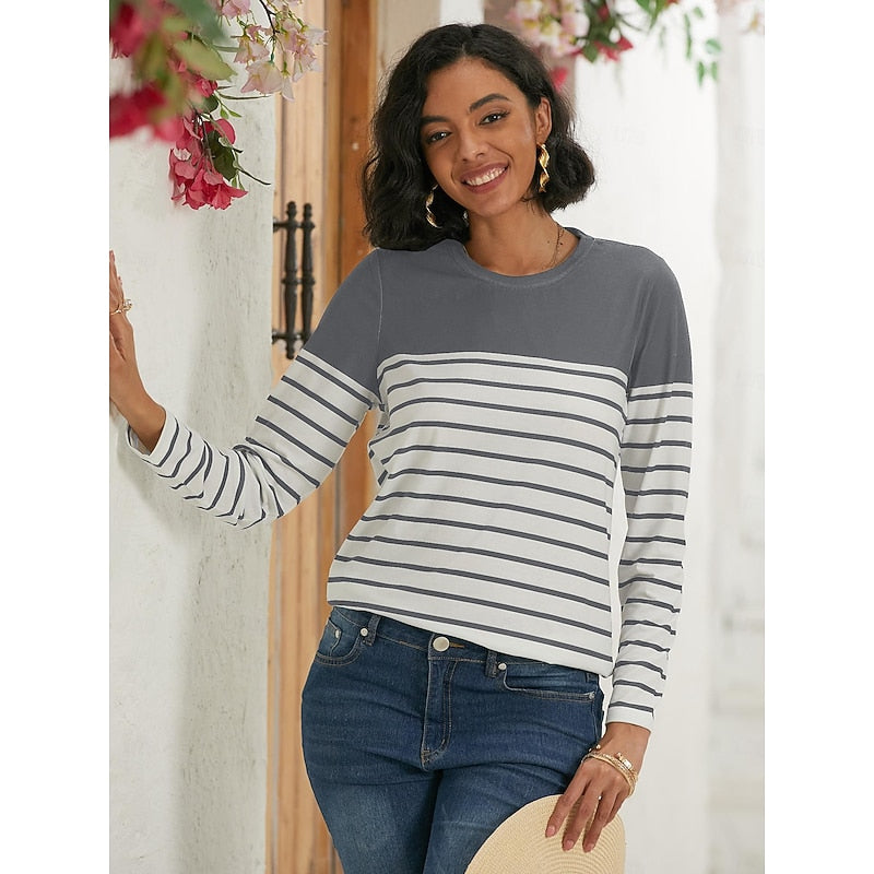 Wendela | Gestreepte Longsleeve Top