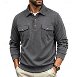 Lex | Klassiek Poloshirt met Lange Mouw