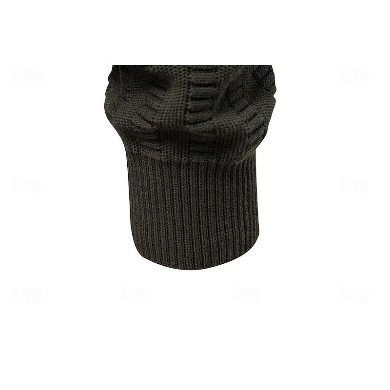 Alwin | Verfijnde Half-Zip Trui