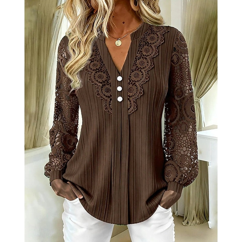 Annet | Verfijnde Kanten Blouse