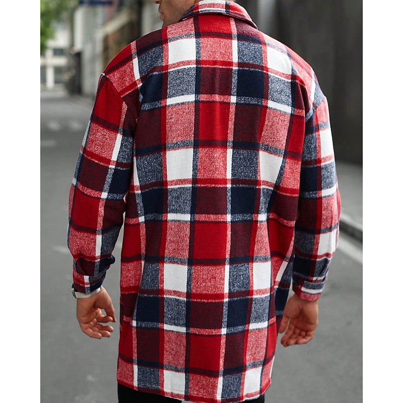 Wolter | Geruite Overshirt
