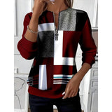 Marion | Verfijnde Sweater met Halve Rits