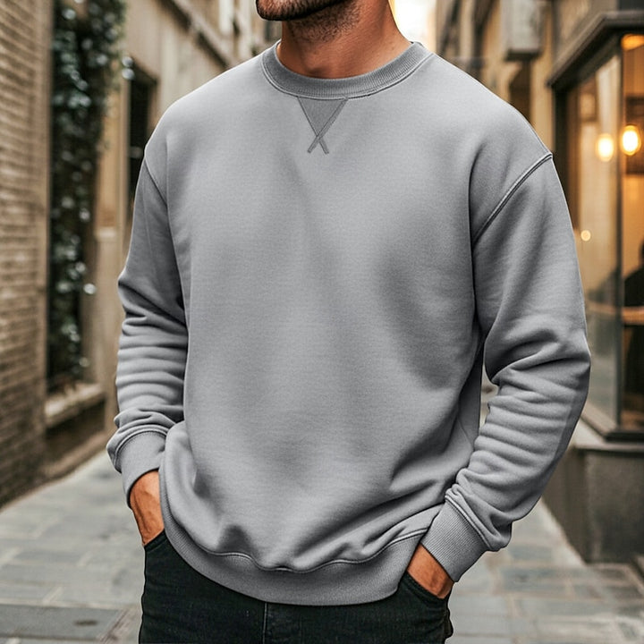 Kasper | Klassieke Ronde-Hals Sweater