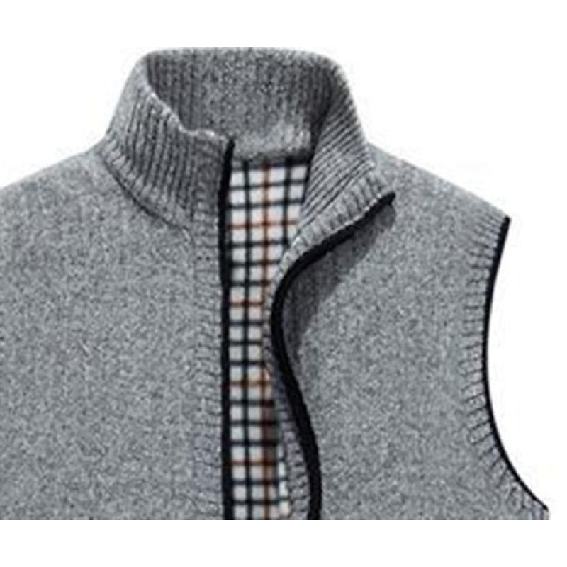 Arend | Warme Bodywarmer met Opstaande Kraag