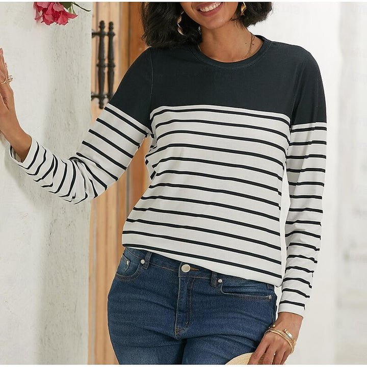 Wendela | Gestreepte Longsleeve Top