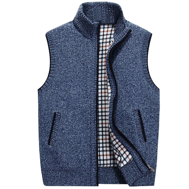 Arend | Warme Bodywarmer met Opstaande Kraag