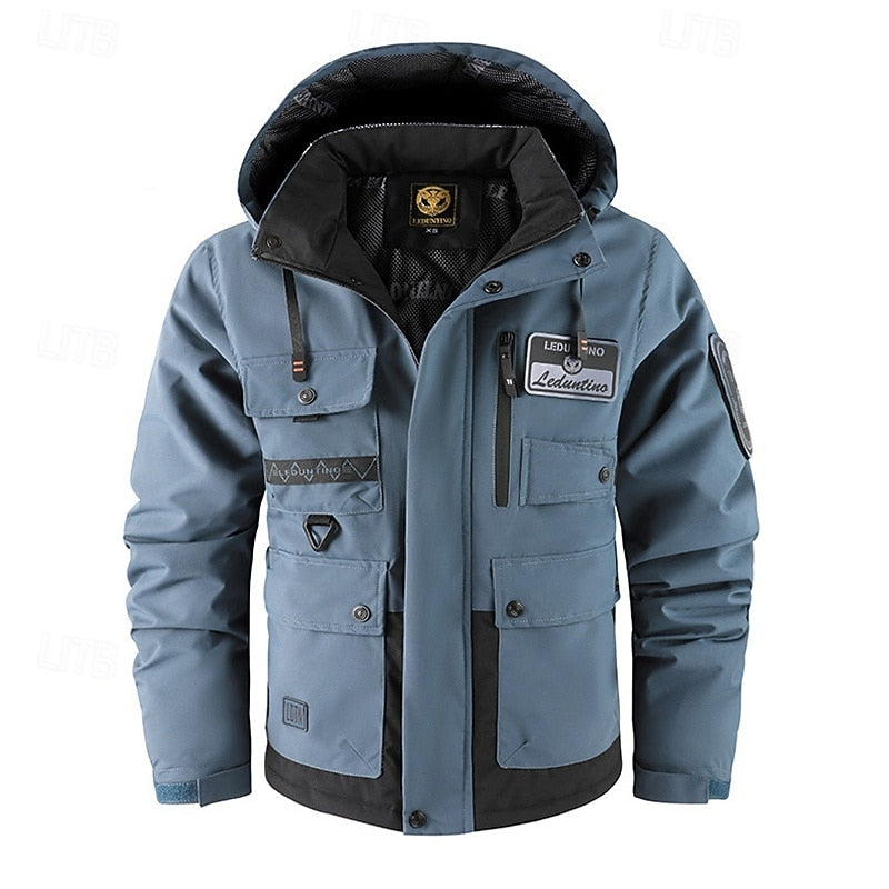 Hans | Robuuste Outdoor Jas met Capuchon