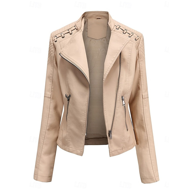 Wilhelmina | Getailleerd Bikerjack