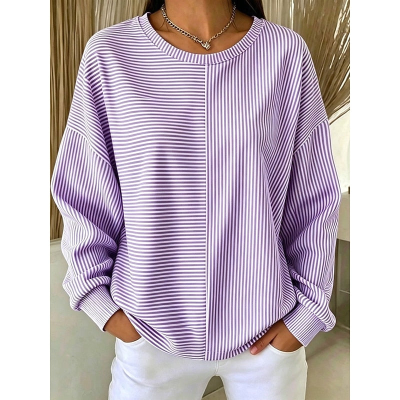 Margriet | Gestreepte Casual Top