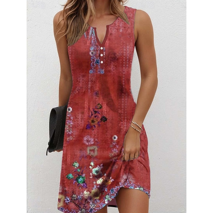 Marjan | Luchtige Zomerjurk met Bloemenprint