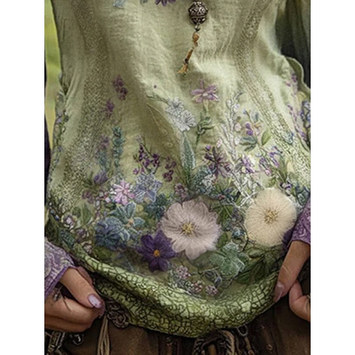 Liesbeth | Bloemrijke Vintage Blouse