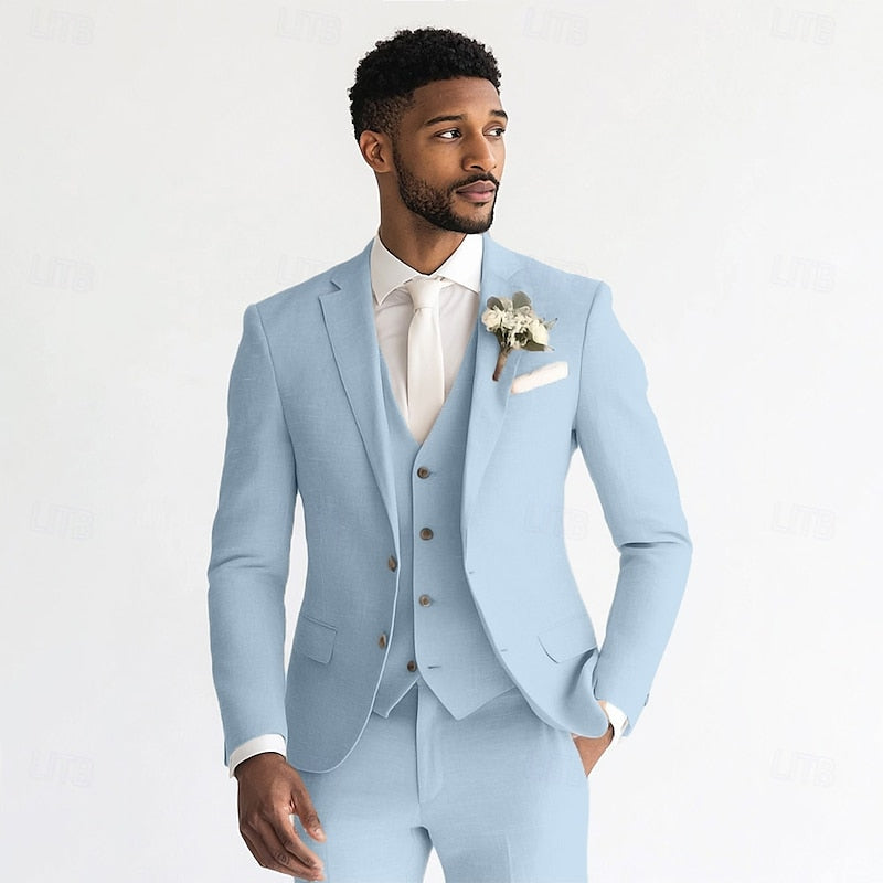Rogier | Driedelig Slim Fit Kostuum
