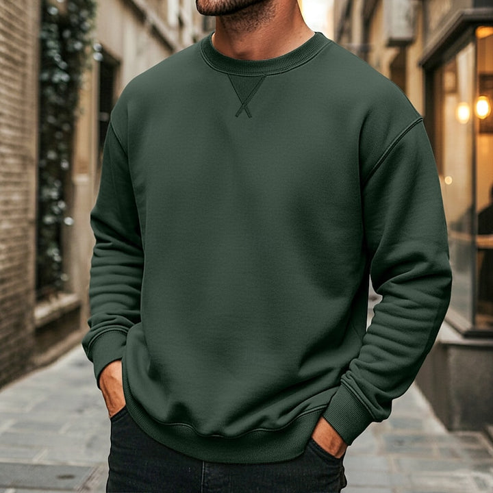 Kasper | Klassieke Ronde-Hals Sweater