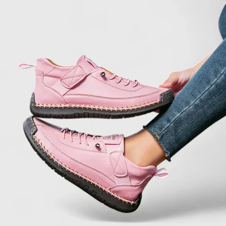 Fenna | Comfortabele Vetersneaker met Stoere Look