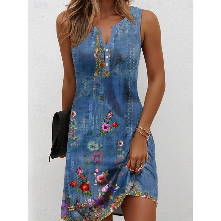 Marjan | Luchtige Zomerjurk met Bloemenprint