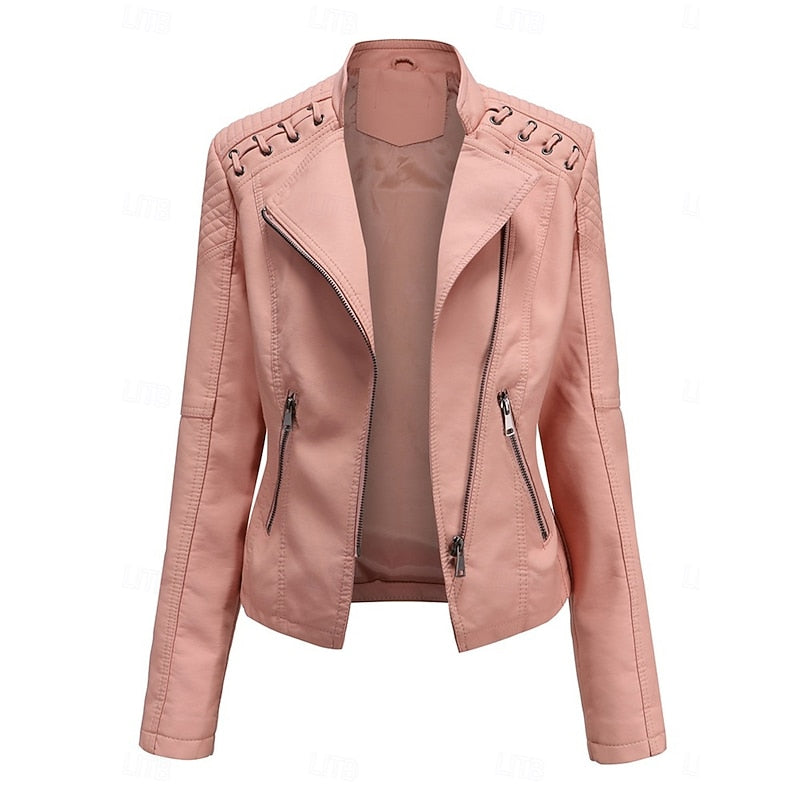 Wilhelmina | Getailleerd Bikerjack