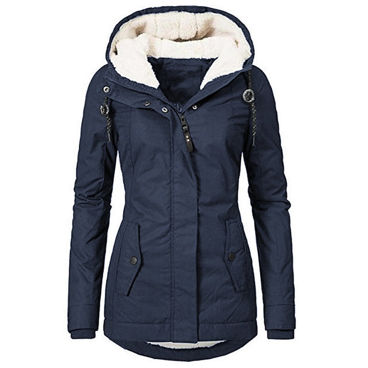 Carla | Warme Gevoerde Parka met Capuchon