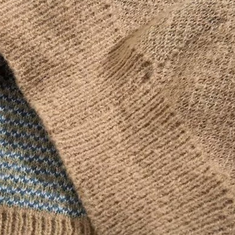 Job | Geklede Grafische Vest met Knopen