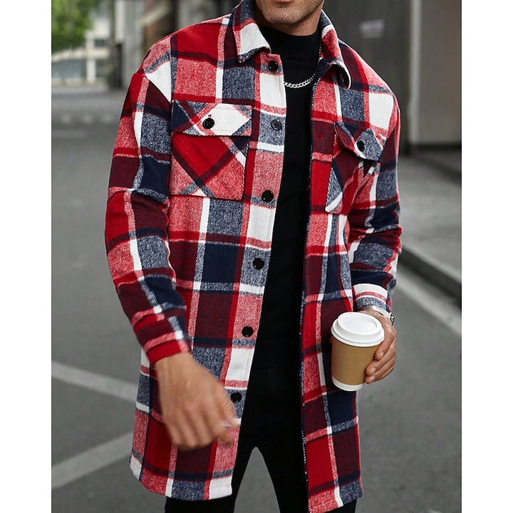 Wolter | Geruite Overshirt