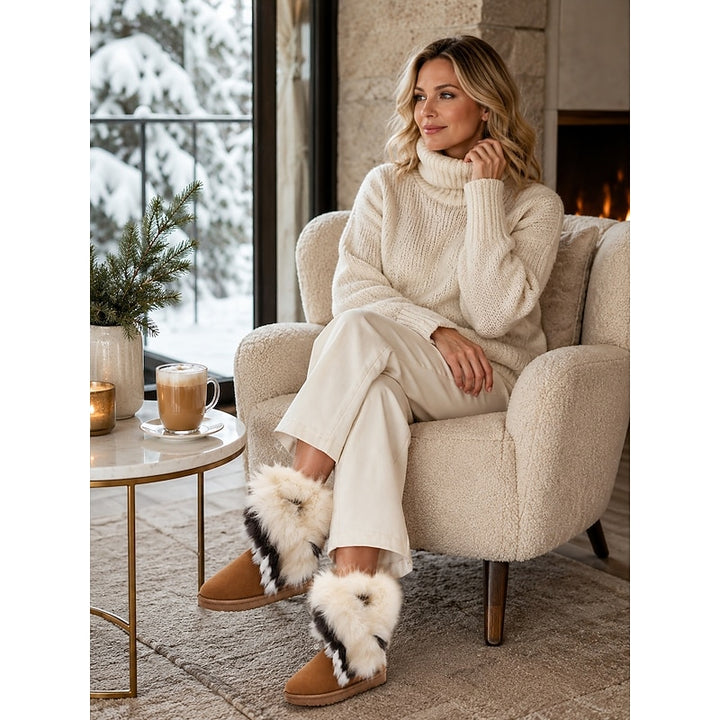 Doutzen | Warme Gevoerde Winterlaarzen