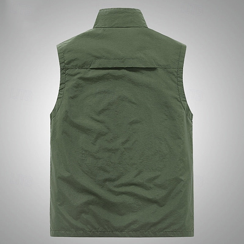 Luuk | Praktische Bodywarmer met Ritssluiting