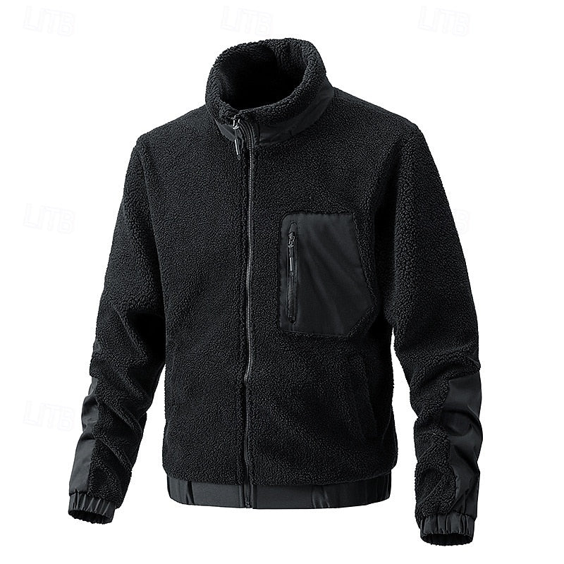 Joachim | Warme Outdoorjas met Volledige Rits