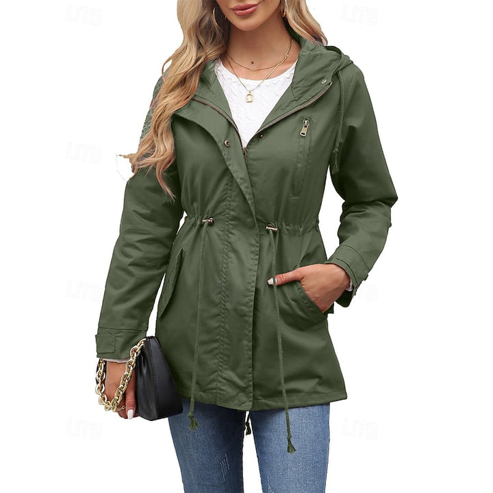 Yfke | Elegante Jas met Capuchon