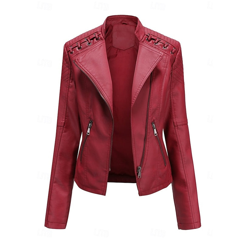 Wilhelmina | Getailleerd Bikerjack