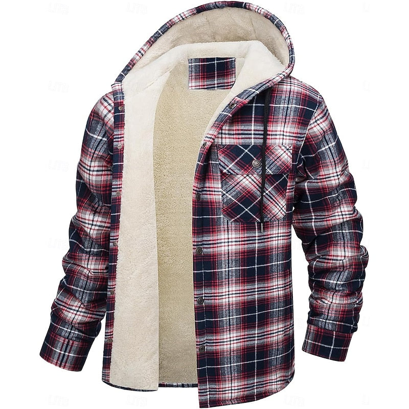 Jorn | Warm Gevoerd Jack met Capuchon