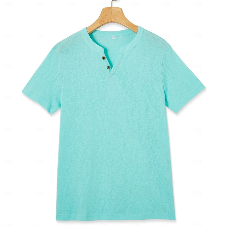 Timo | Luchtig Zomer T-shirt met V-hals