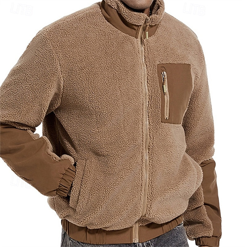 Joachim | Warme Outdoorjas met Volledige Rits