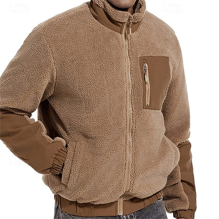 Joachim | Warme Outdoorjas met Volledige Rits