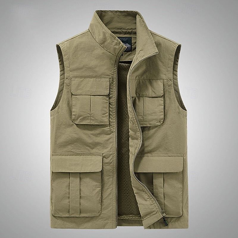 Luuk | Praktische Bodywarmer met Ritssluiting