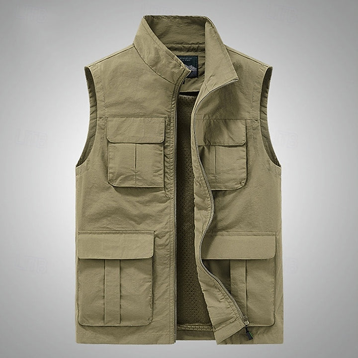 Luuk | Praktische Bodywarmer met Ritssluiting