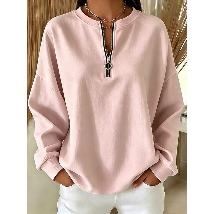 Maud | Verfijnde Halfrits Sweater