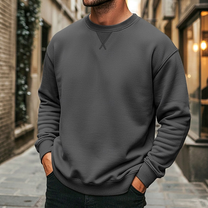 Kasper | Klassieke Ronde-Hals Sweater