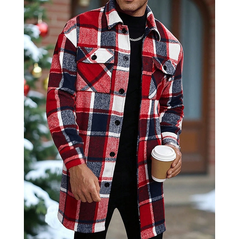 Wolter | Geruite Overshirt